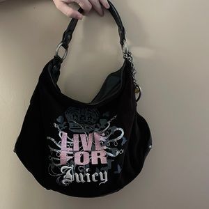 Juicy Couture "Live For Juicy" over shoulder bag